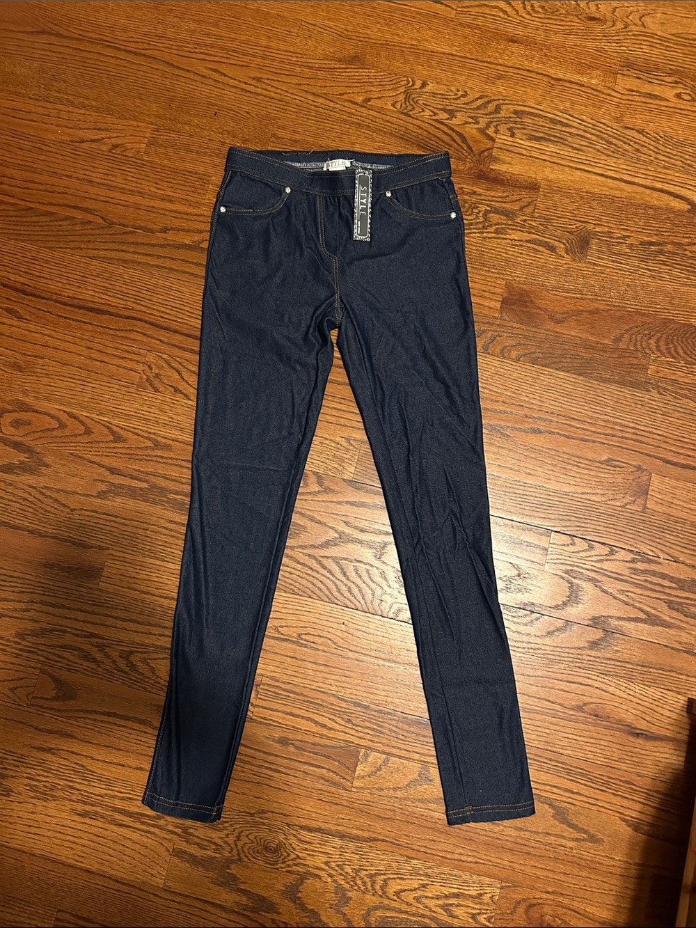 Dark Blue Women's Jeggings – Stretch Slim Fit